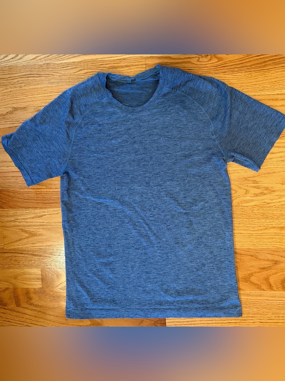 Lululemon Metal Vent Tech Short Sleeve Shirt Blue Heather Men’s Medium M